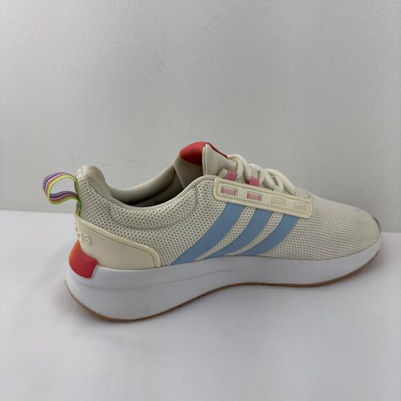 Adidas‎ Racer TR21 white and blue running shoes - Picture 5 of 8